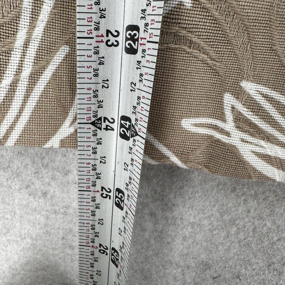 Susan Graver Blazer Jacket Womens SMALL 3/4 Sleeve‎ Floral Cotton Shell Buttons - Picture 12 of 14